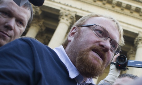 St Petersburg City Assembly member Vitaly Milonov.