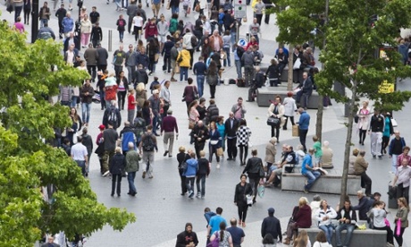 people in the street