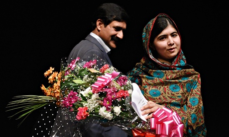 Pakistani rights activist Malala Yousafz