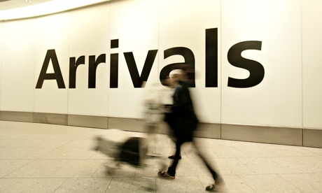 Increased health screening for Ebola, Heathrow Airport, London, Britain - 10 Oct 2014