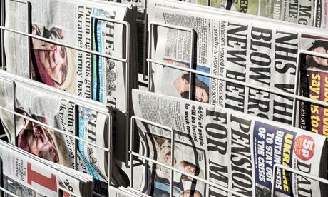 Newspaper Stand - Newspapers for sale