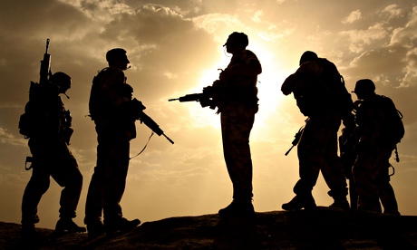 British soldiers in Afghanistan