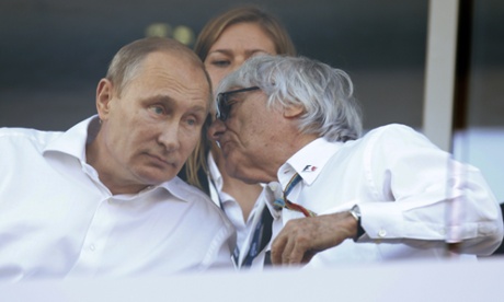 Putin and Ecclestone