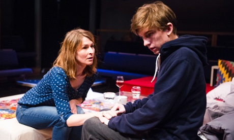 Mixed emotions … Helen Baxendale and Bill Milner in The Distance.