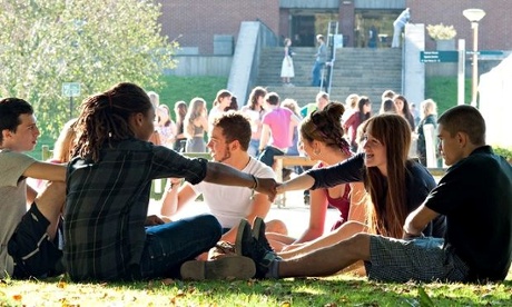 students at Sussex university