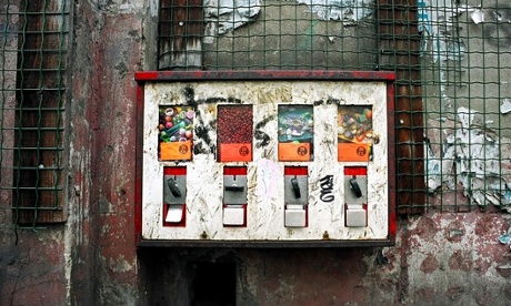 Sweet dispenser machine in Berlin