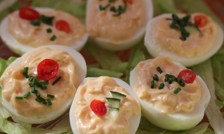 Sophie Sellars' curried eggs.