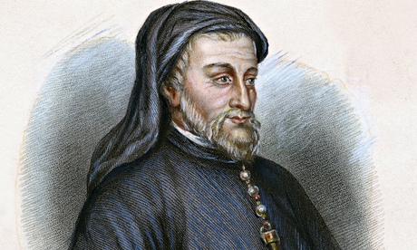 Interview-free … Geoffrey Chaucer. Illustration:   Bettmann/Corbis