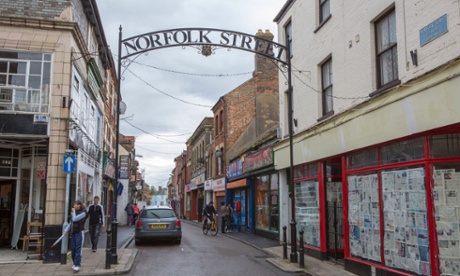 The centre of Wisbech.