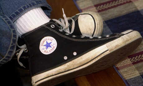 A pair of Converse Chucks.