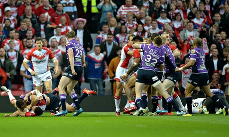 Rugby League - First Utility Super League Grand Final - St Helens v Wigan Warriors - Old Trafford
