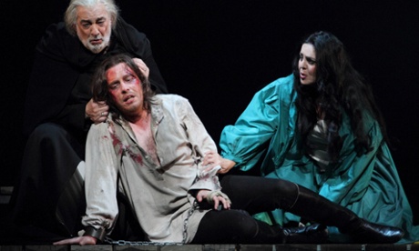 DOMINGO AS FRANCESCO FOSCARI, MELI AS JACOPO FOSCARI, AGRESTA AS LUCREZIA CONTARINI