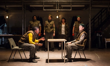 Walter with Ann Ogbomo as Worcester in Henry IV.