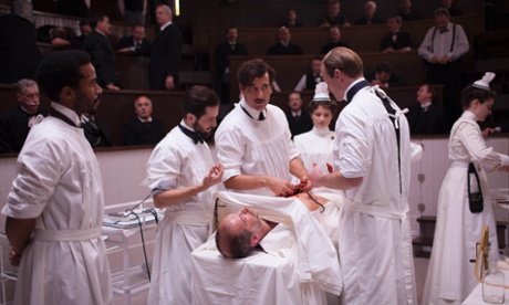 Clive Owen, centre, in The Knick: 'too hackneyed in set-up'.