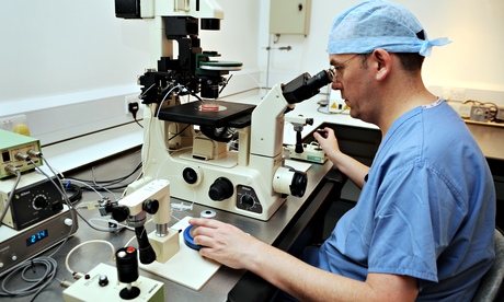 An embryologist
