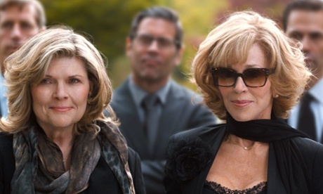 Connie Britton and Jane Fonda in This is Where I leave You.