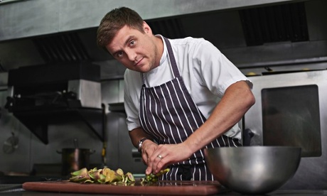 Neff: Chef and propietor James Durrant at his pub restaurant The Plough Inn 
