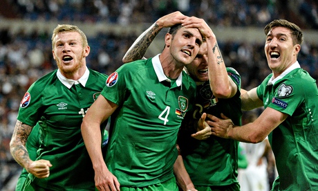 John O'Sera, Germany v Republic of Ireland Euro 16 qualifier
