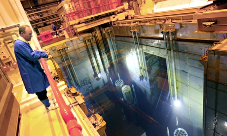 Sellafield, where most of the UK's nuclear waste is currently stored.