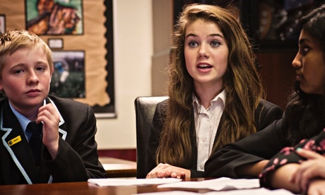 Students at the Clacton Coastal Academy.