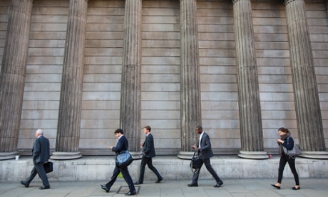 Workers in the City of London.