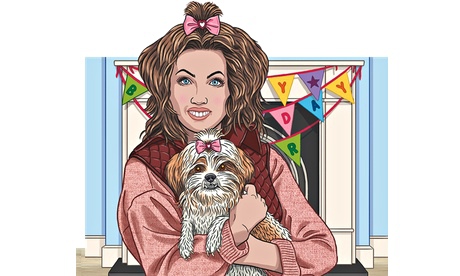 Ben Lamb illustration for Catherine Bennett column on dog lovers
