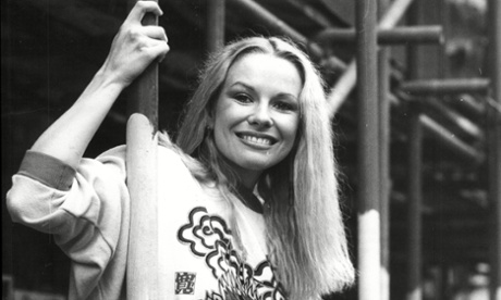 Pamela Stephenson in Covent Garden, London, promoting Not The Nine O’Clock News, October 1980.