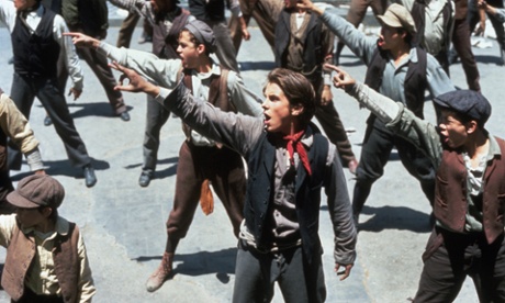 Christian Bale, centre, in historically authentic formation dancing.