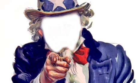 uncle sam without a face