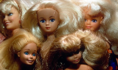 Group hug. Barbie sales have been sliding for nearly three years.