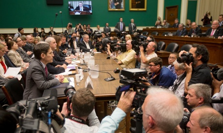Centers for Disease Control and Prevention (CDC) Director Dr. Tom Frieden, left, prepares to testify on Capitol Hill in Washington.