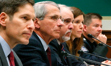 Friden, Fauci and other witnesses testifying before Congress.