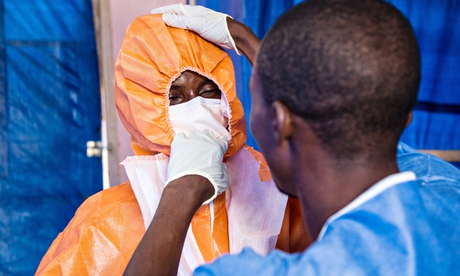 Ebola treatment centre in Sierra Leone
