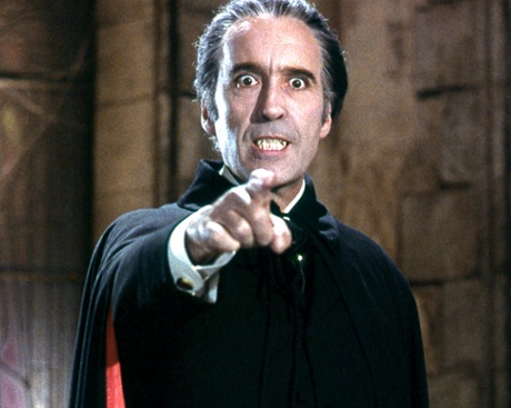 Trick or Treat? Christopher Lee in the 1972 film of Dracula