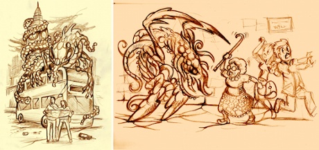 Concept artwork for Apocalypse Survival Training.