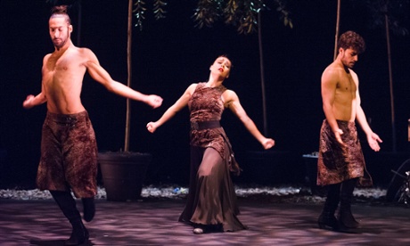 Eduardo Guerreo, Rocio Molina and Fernando Jimenez in Bosque Ardora