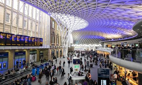 King's Cross railway station in London United Kingdom