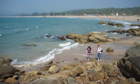 Agonda beach.