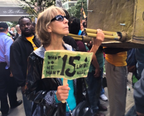 US Money walmart protest 