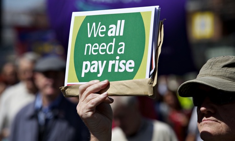 TUC members at a strike rally in Liverpool in September.