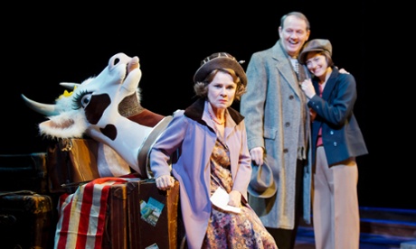 Imelda Staunton, ‘the hellish quintessence of stage mother’, with Kevin Whately and Lara Pulver in Gypsy.
