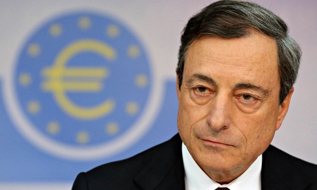 ECB president Mario Draghi