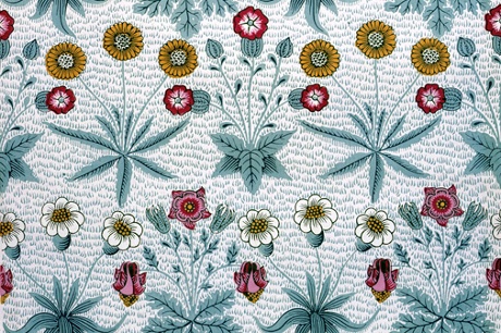 William Morris’s Daisy wallpaper, 1862