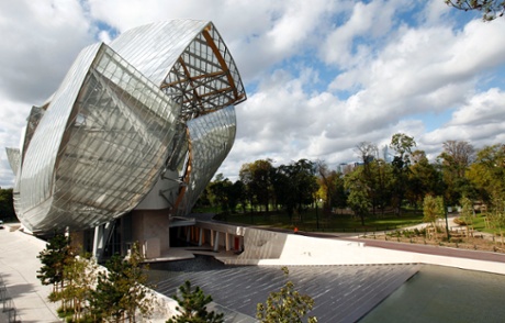 The Fondation Louis Vuitton.