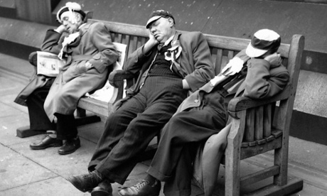 Some City fans in 1933, already tuckered out with the stress of it all