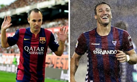 Barcelona v Eibar composite