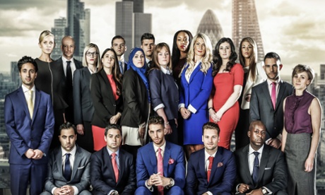 The new recruits in The Apprentice.