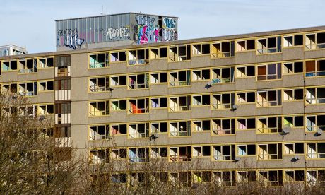 London's Heygate estate, which being demolished.