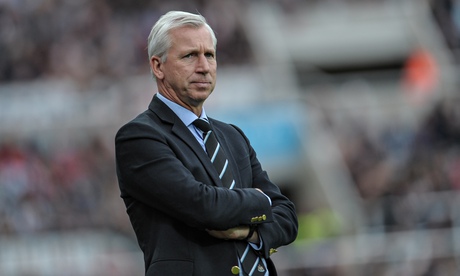 The Newcastle United manager, Alan Pardew, was rewarded for a first win of the season with a rare vi