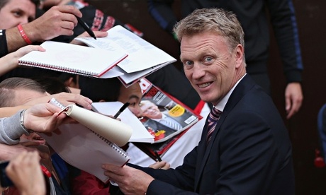 Manchester United manager David Moyes